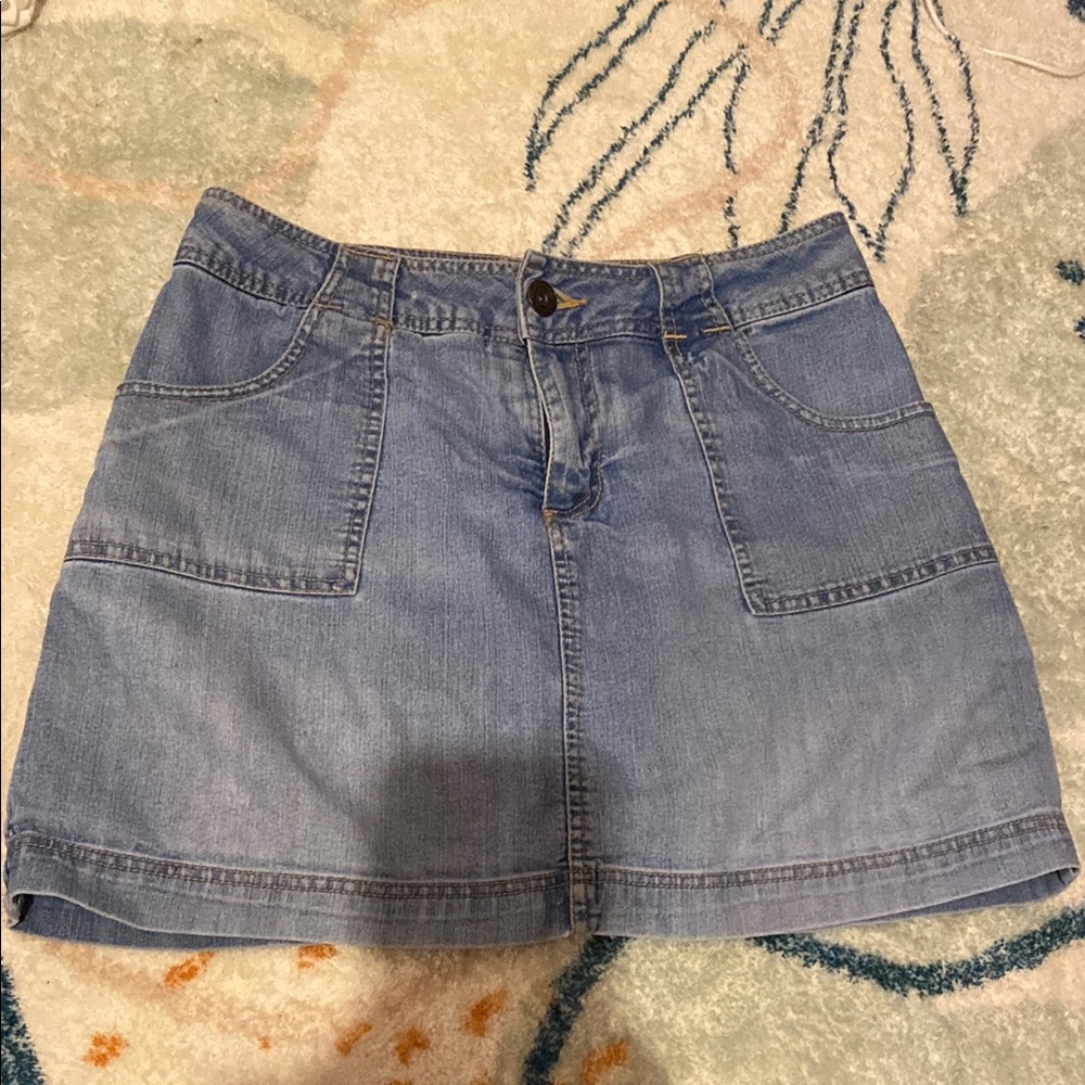 Denim Blue Women's Skirt